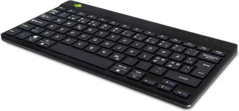 R-Go Compact Break - keyboard - with integrated break indicator - QWERTY - Nordic - black Input Device - Tastatur - Nordisk - Svart