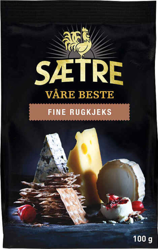 Sætres Beste Fine Rugkjeks 100g