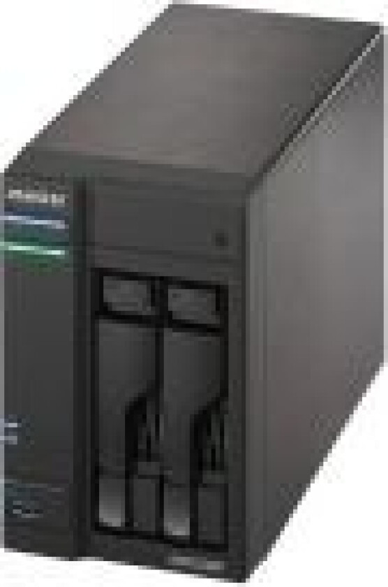 Lockerstor 2 AS6602T - NAS-server - 2 brønner - SATA 6Gb/s - RAID 0, 1, JBOD - RAM 4 GB - 2.5 Gigabit Ethernet - iSCSI støtte