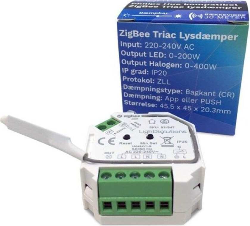 Mini ZigBee Triac Dimmer - 200W