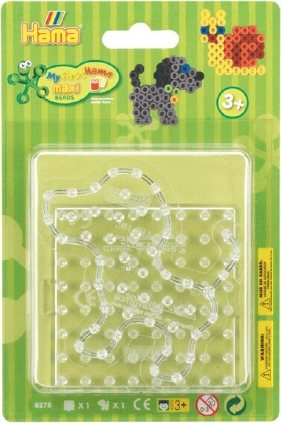 Maxi Ironing Plate Set - Square & Dog