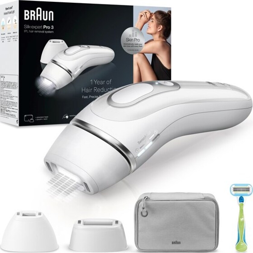 Epilator PL3122 Silver/White