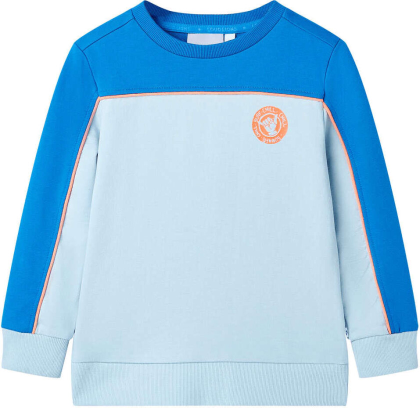 Barnegenser knallblå og lyseblå 104