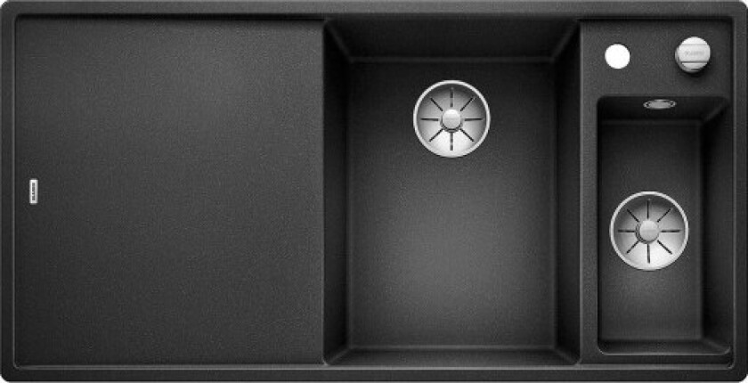 Axia 6S MXI kjøkkenvask, 100x51 cm, antrasitt