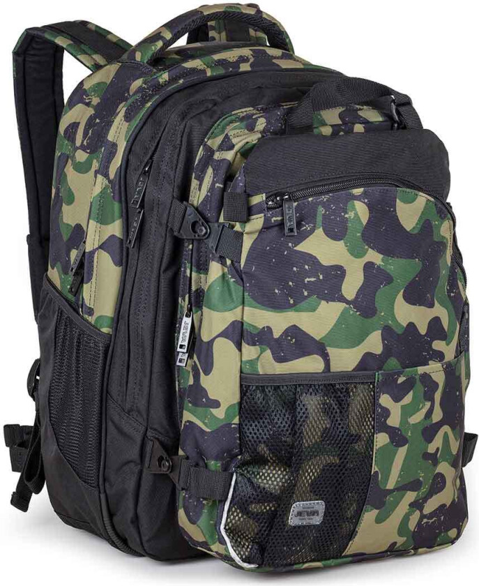 Skolesekk Supreme Green Camou