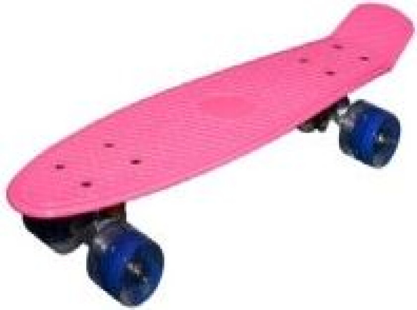 Pink LED Skateboard m/LED Lys + ABEC7