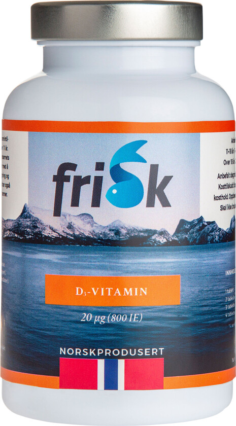 Vitamin D, 120 Tabletter