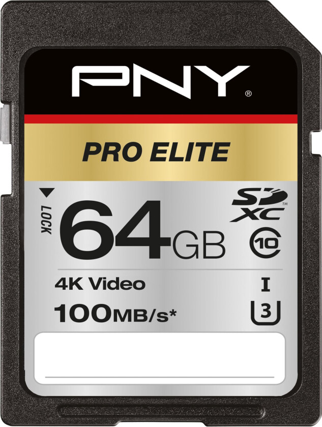 Pro Elite SDXC-minnekort 64 GB
