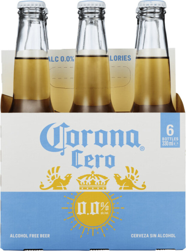 Corona Cero 0,33lx6 flaske