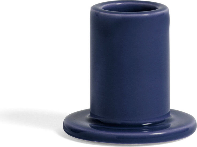 Tube Candleholder Small Midnight Blue