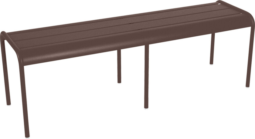 Luxembourg 3/4 Seater Bench Liquorice 42