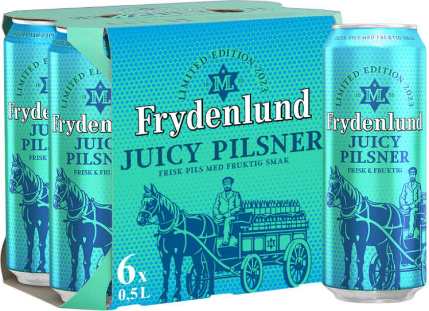 Frydenlund Juicy Pils 0,5lx6 boks