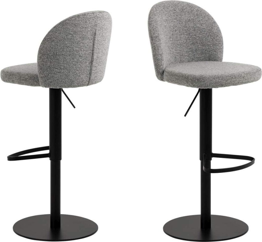 Patricia barstol dreiefunksjon grå.