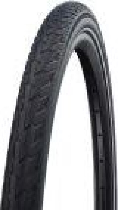 SCHWALBE Road Cruiser Non folding tire (44-484) Black, BaSilica, K-Guard, PSI max:65 PSI, Yes, Weight:585 g