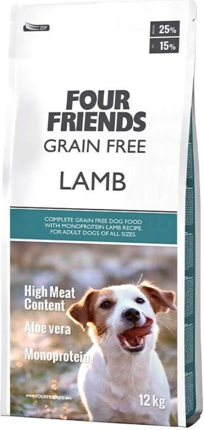Dog Grain Free Lamb Tørrfôr til Hund med Lammesmak 1 kg