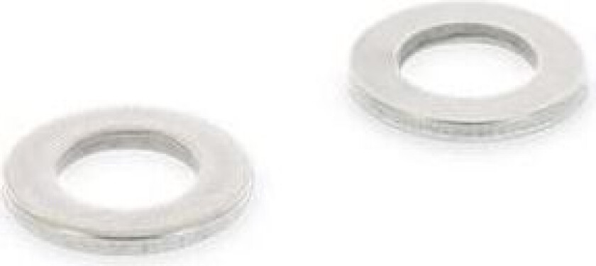 7089210 Rundbrikke A2, HV200, ISO 7089, 200-pakk 10,5 x 20 x 2,0 mm, M10