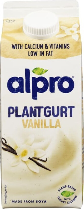 Alpro Plantgurt Soya Vanilje 750ml