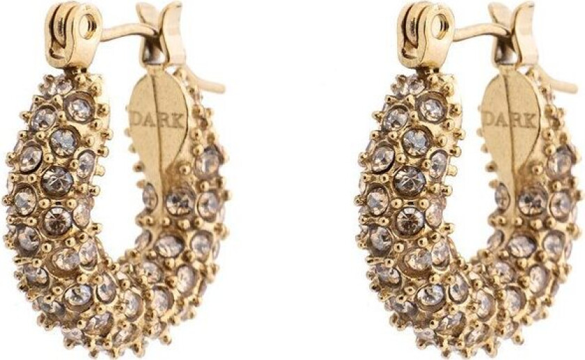 DARK Full Bling Creole Small Champagne