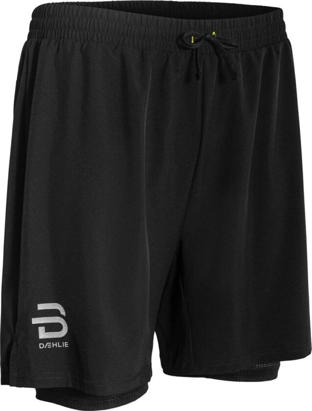Shorts Run 2 In 1 Black XL, Black