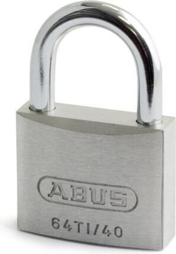 Titalium Hengelås spesiallegert 40 x 7 x 23 mm