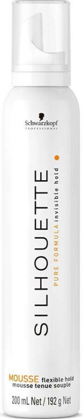 Silhouette Flexible Hold Mousse, 200 ml  Hårstyling