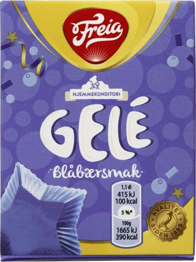 Gele Blåbær 125g