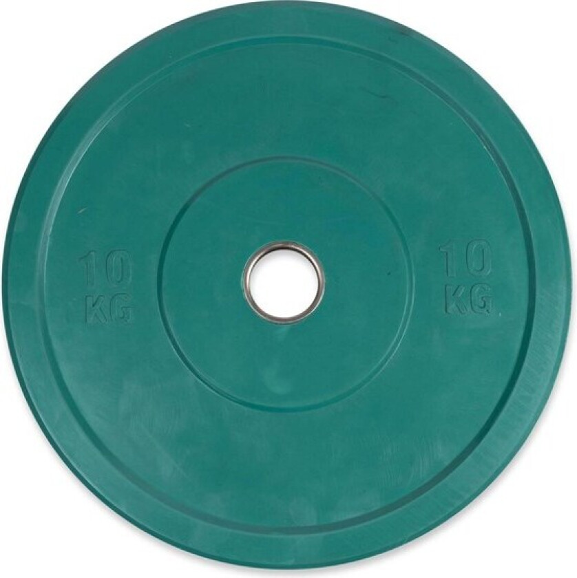 Bumperplate Grøn 10 KG Ø50