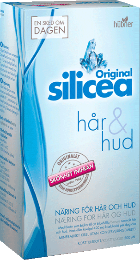 Original Kiselsyre Gel - Hår & Hud - 500 ml