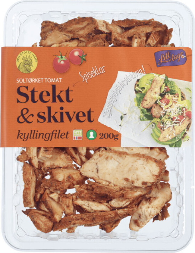 Den Stolte Hane Kyllingfilet Soltørket Tomat 200g