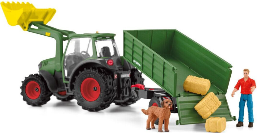 - Farm World - Tractor with Trailer (42608)