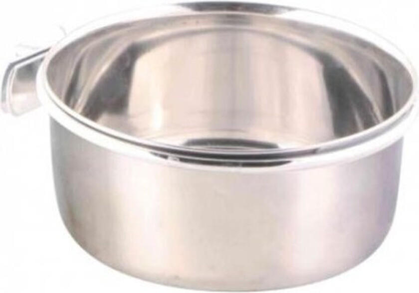Hundeskål med holder Rustfri (600 ml/ø 12 cm)
