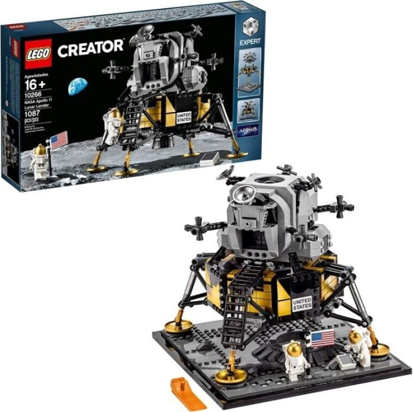 Creator 10266 NASA Apollo 11 landingsunderstell