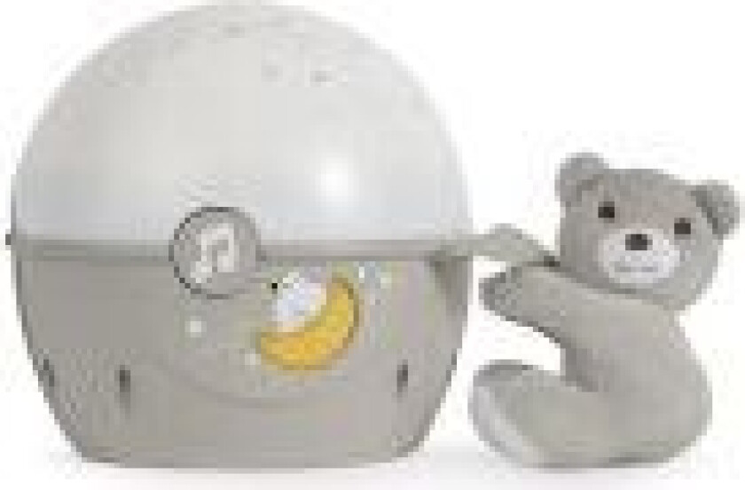 000.76470.000.000 baby-nattlys Hengende stripe Grå, Hvit