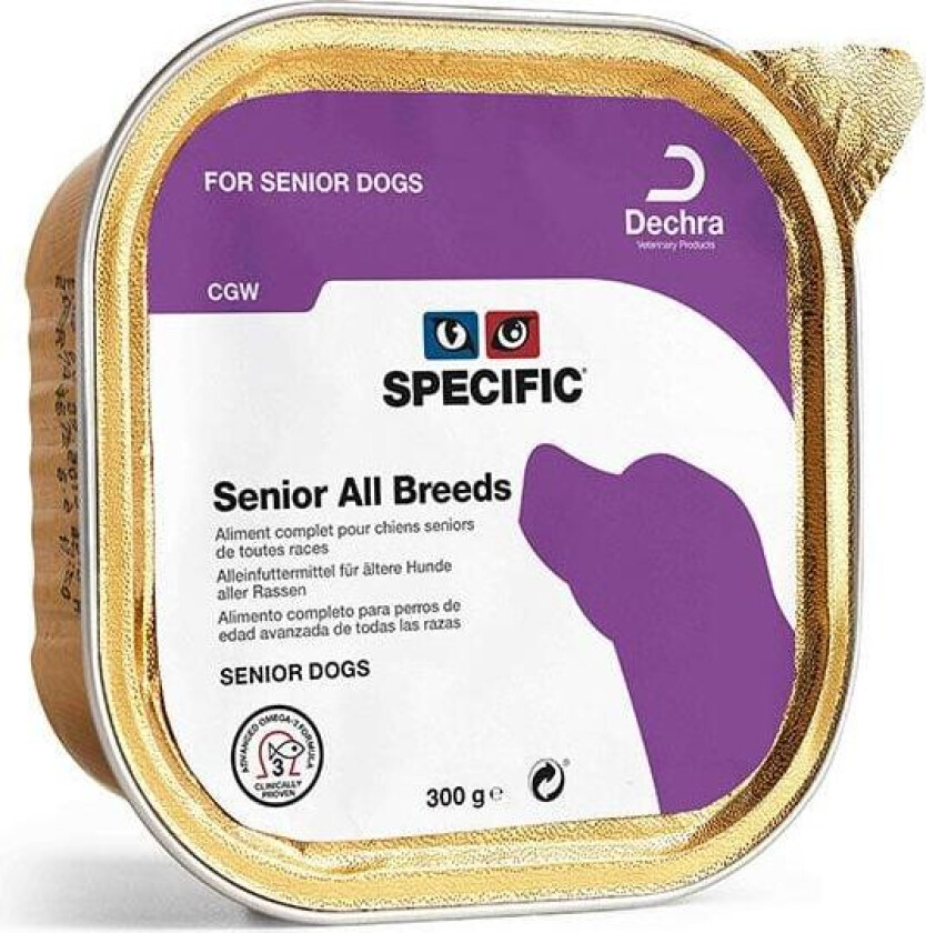 Dog Senior All Breeds Våtfôr til hund CGW 6 x 300 g