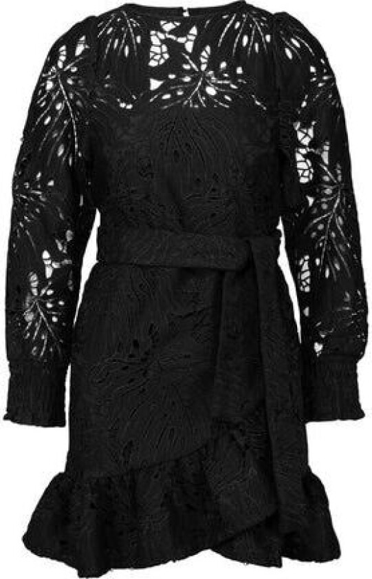 Bilde av Sally Lace Dress - Black XS