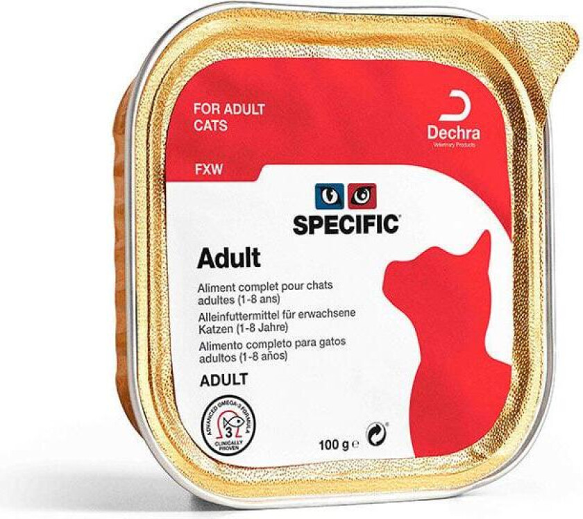 Cat Adult FXW Våtfôr til katt 7 x 100 g