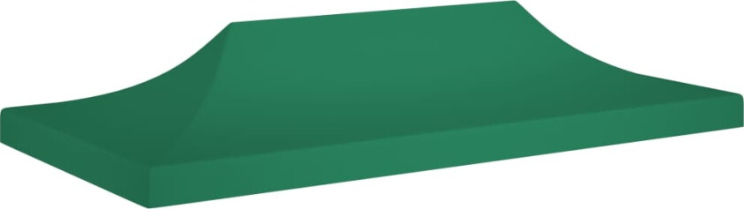 Teltduk for festtelt 6x3 m grønn 270 g/m²