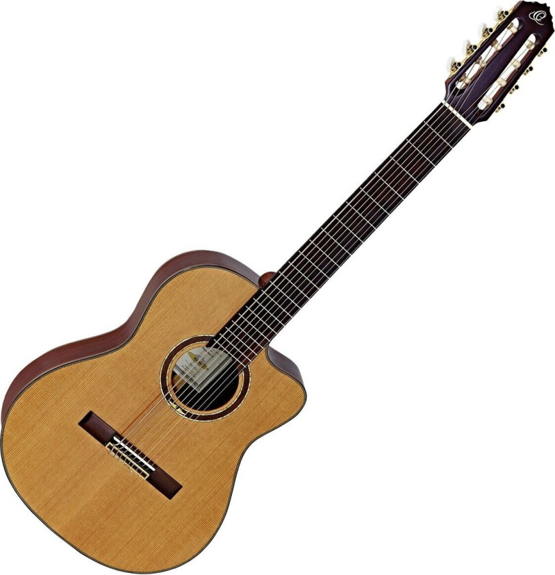 Ortega Rce159-8 Klassisk Gitar 8-Strengs Med Mik.
