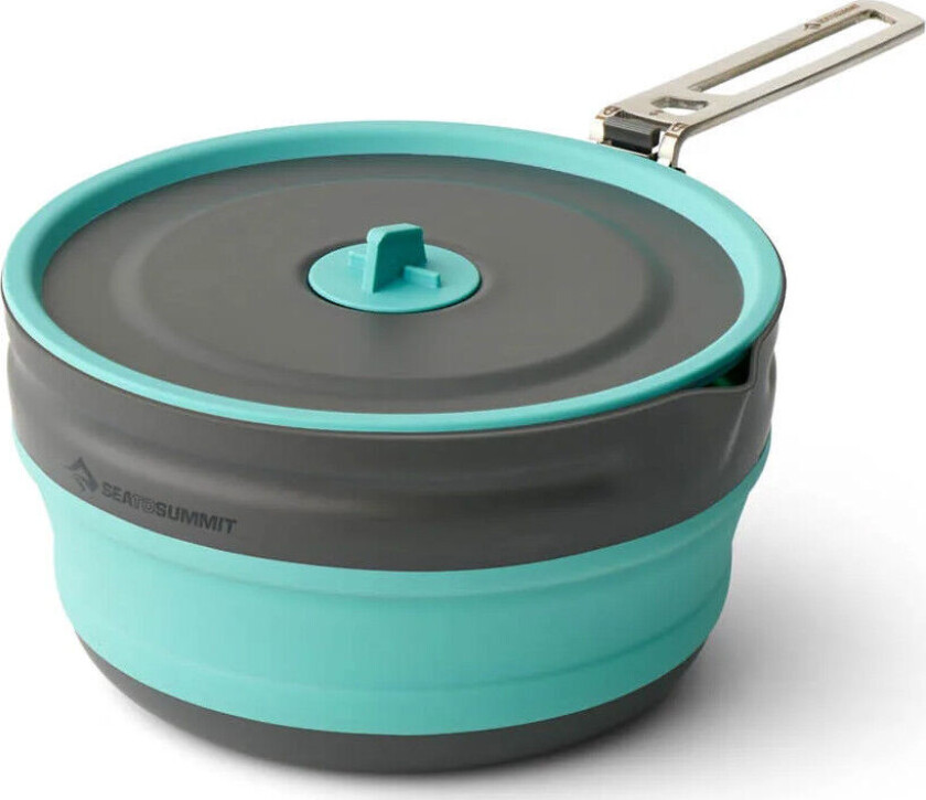 Bilde av Sea To Summit Frontier Ul Collapsible Pouring Pot 2.2 L Aqua Sea Blue OneSize, AQUA SEA BLUE