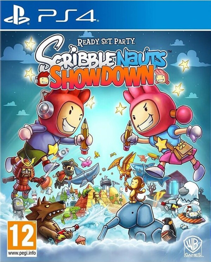 Scribblenauts: Showdown - Sony PlayStation 4 - Party