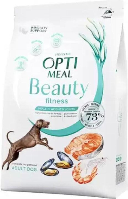Dog Adult & Senior Beauty Fitness Healthy Weight & Joints Tørrfôr til hund 4 kg