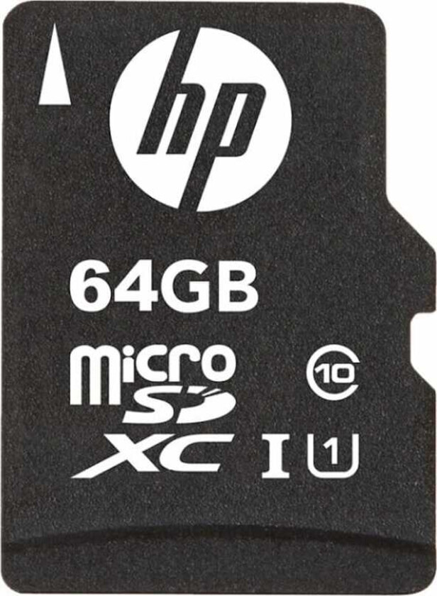 Mikro-SD Minnekort med Adapter HP SDU64GBXC10HP-EF 64GB