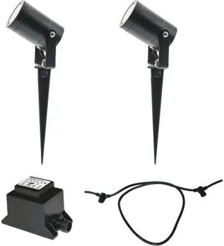 Luna Startsett 2 X Lampe + Transformator + Kabel