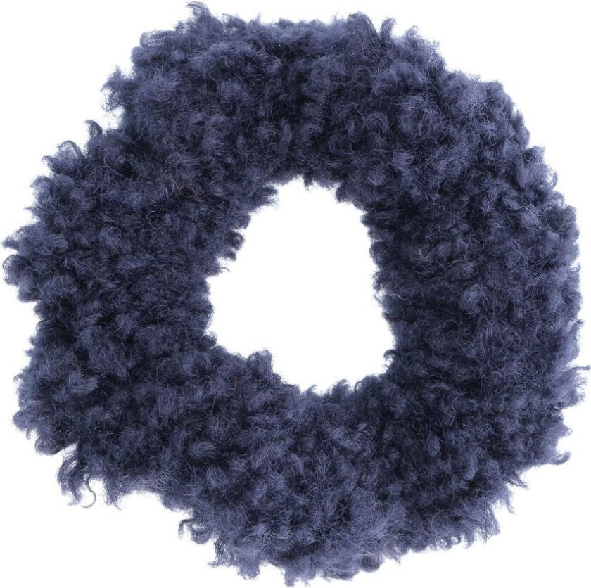 DARK Teddy Mini Scrunchie Navy Blue
