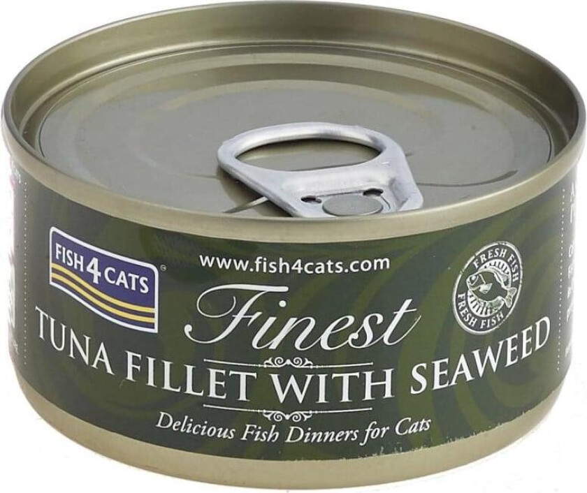 Finest Våtfôr for katt - Tunfisk og tang 70 g