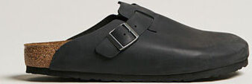 BIRKENSTOCK Boston Classic Footbed Black Oiled Leather