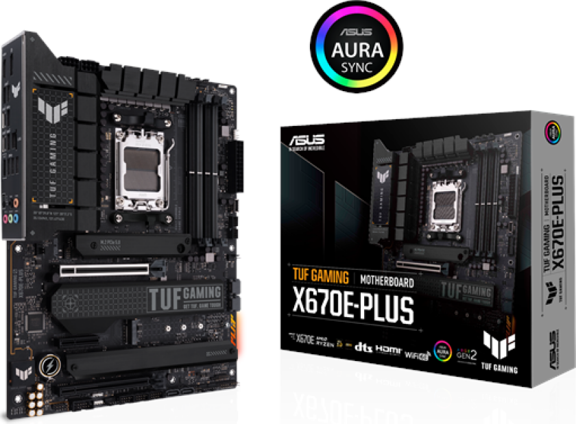 Asus Tuf Gaming X670e-plus Atx Hovedkort