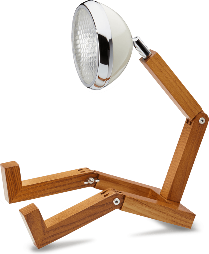 - Mr. Wattson Bordlampe Vintage White