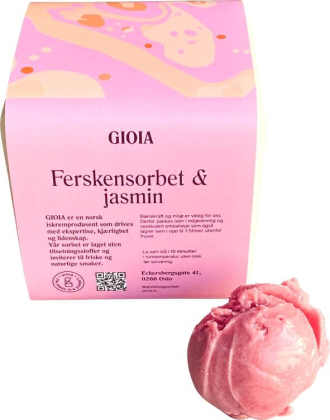 Fersken & Jasmin Is 0,5l