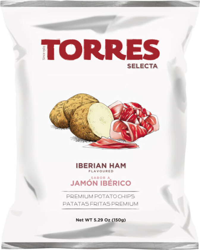 Potetchips Ibericoskinke 150g